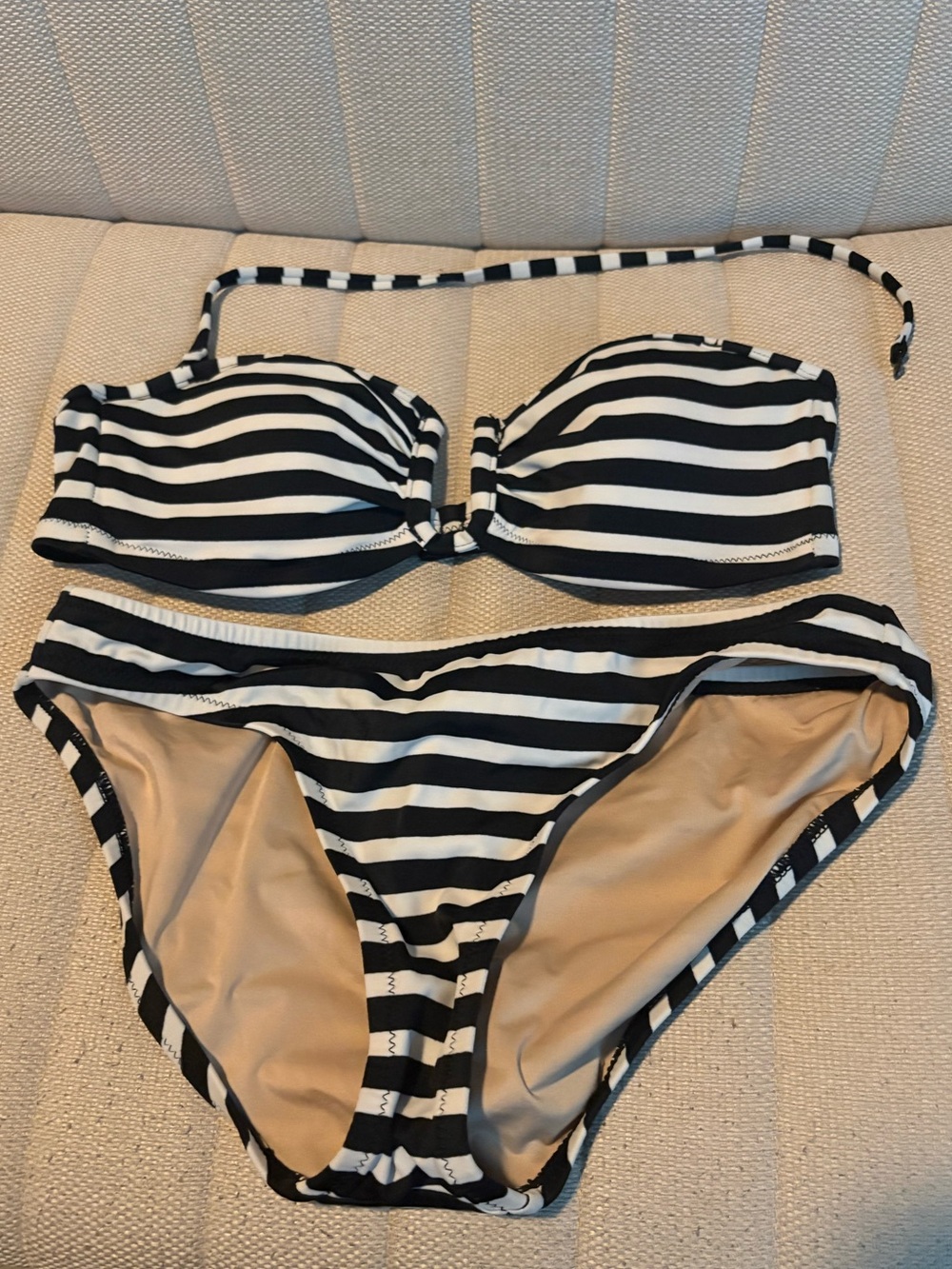 J. Crew striped bikini